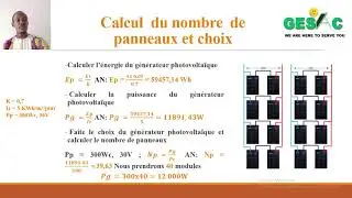 Exercice sur le choix d'un contrôleur de charge photovoltaïque (Régulateur de tension)