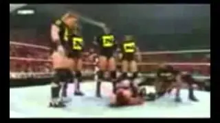 Nexus team attack undertaker on you help kane song RAW