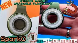 Sparko Scoutlite 300 Lumen Magnetic Wearable EDC Unboxing &ndash; Must See