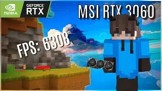Bedwars With A RTX 3060! (MSI RTX 3060 Review) Bedwars ASMR with Shaders
