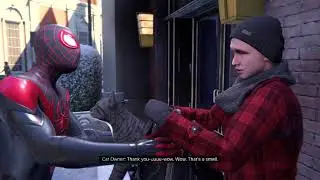 Spider-Man: Miles Morales (PS5) - 19 - Lost Cat, Gift Break, Street Shootout (Playthrough Complete)