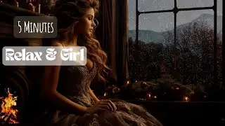 Sounds To Help You Sleep | The Girl Sat By The Window Watching The Rain Fall
