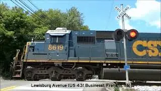 Railroad Crossings of the CSX Nashville Subdivision