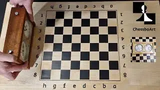 Packing a Chess Clock Before Shipping, Garde Mechanical Chess Clock
