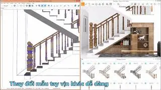 Tay vịn cầu thang Dynamic Component