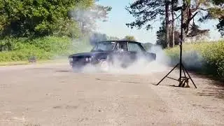 Triumph Dolomite Sprint CA18DET Turbo Burnout for Street Car Magazine