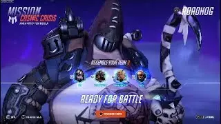 Overwatch 2 - Cosmic Crisis, Legendary - Roadhog with Traitor Teammate (No Solo Downs)