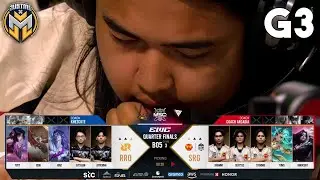 RRQ VS SRG.OG GAME 3 | KNOCKOUT STAGE DAY 2 | MLBB MSC 2025