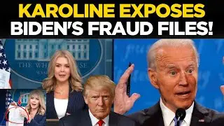 LIVE: SHOCKING! Karoline Shows Biden&rsquo;s Fraud Files&mdash;Musk & DOGE Sound the Alarm!| Trump | White House