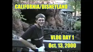 California/Disneyland Vlog Day 1 - Oct. 13, 2000 - Hollywood & Disneyland