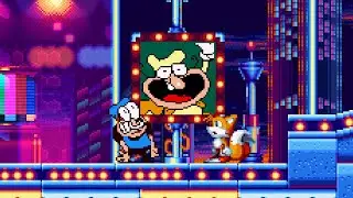 [Longplay 3/10] Sonic Mania: Pizza Tower Mod (Studipolis)