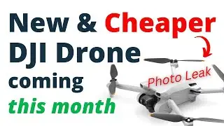 *New* Cheap DJI Mini Drone coming December 2022