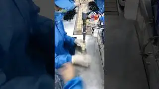 I never imagined that powder could be filled so easily with an automatic packaging machine! #dien...