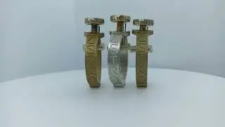 Astro Ligatures made in Brass-Bronze-Solid Silver