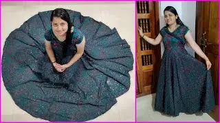 തുടക്കക്കാർക്ക് വളരെ എളുപ്പത്തിൽ ഈ പുതിയ മോഡൽ കുർത്തി തയ്ക്കാം... || New modal full flare kurti