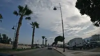 Driving from Airport to Arroyo de la Miel, Benalm&aacute;dena, M&aacute;laga, Spain