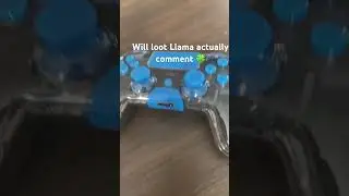 Pls loot llama #lootllama #remix #ps4 #new #controller