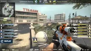 INSANE NAVI 3 MAN BOOST IN OVERPASS(2016 03 04)