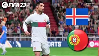 Iceland Vs Portugal | UEFA European Championship Qualifying | FIFA 23 Gameplay