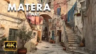 Matera 🇮🇹 Italy&rsquo;s Stone City of History, Beauty and Culture in UHD 4K