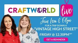 Live with Lou & Olga Direktorenko NEW Paper Discovery Vintage High Street Collection