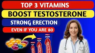 Top 3 Vitamins for Men Over 60 That Boost Testosterone & Erections | Dr Olivia Parker