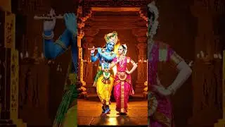 Radha Krishna Dance #krishna #radha #indiangods #dance #temple