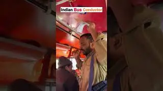 Indian bus conductor #shorts