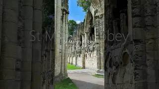 📍St Mary's Abbey, York #york #england #travel #uk #ruins #medieval #shorts