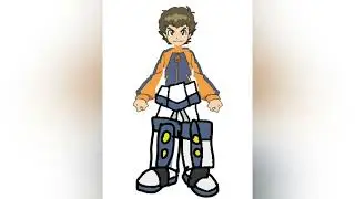 Van Yamano turns into LBX Achilles