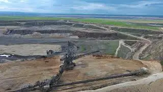 Panoramic Overflight of Garzweiler Open Lignite Mine with Autel Evo Nano+