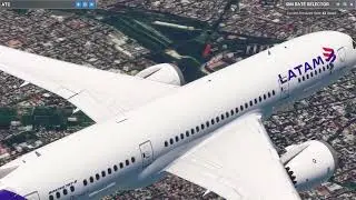 MFS 2020 Montevideo to Aeroparque en Boeing 787-8 de LATAM