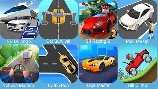 3D Driving Class 2,Car Survival 3D,BB Racing 2,Vehicle Masters,Race Master 3D,Hill Climb Racing