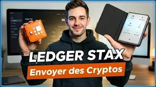 LEDGER STAX : envoyer et &eacute;changer ta crypto simplement