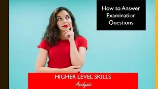 CAMBRIDGE BUSINESS STUDIES AS & A LEVEL - Examination Skills (P2a): Analysis