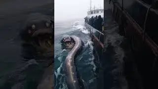 What is that #scary #snake #wtf #ocean #northsea #indainsea