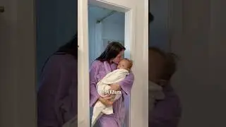 Realistic morning trying to get ready when I have a cling baby: ✨🎀#shorts #grwm #minivlog