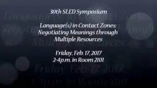 30th SLED Dr. Jessica Lester (Assistant Prof., Inquiry Methodology)