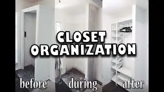 Front Closet Spring Cleaning