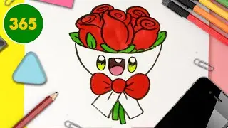 HUR MAN RITAR KAWAII BLOMBUKETT