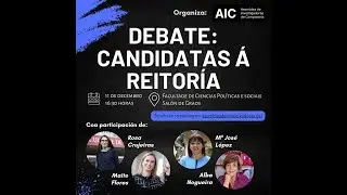 Debate AIC - Elección de Reitora 2026