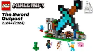 LEGO Minecraft - The Sword Outpost - 21244 Speed Build