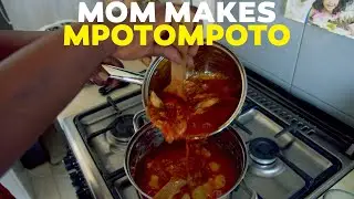 Making a Special Ghanaian Delicacy 