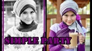 Tutorial Hijab Pesta Wisuda | Tutorial Hijab Modern Paris by Didowardah - Part #25