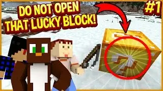 Minecraft Troll Village: DONT OPEN THAT IN MY HOUSE 😈!! - Ep 1