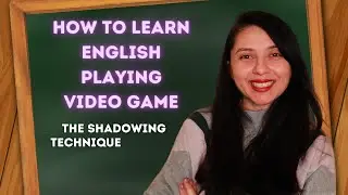 How to learn English Playing video games | Drielle Paetznick