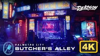 Palmetro: Butcher's Alley Environment (UE5) - 4K