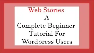 Web Stories Tutorial For Complete Beginner With Example