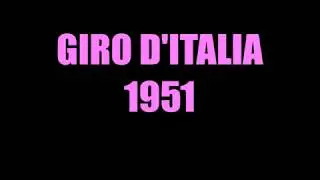 GIRO D'ITALIA 1951