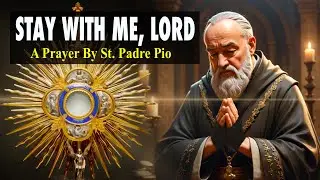 Stay With Me, Lord | A Prayer By Saint Padre Pio